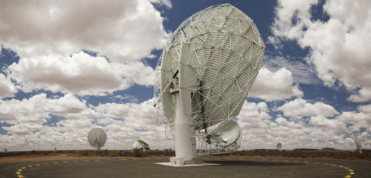 Great spot: FRB 20230808F was detected by the MeerKAT radio telescope in South Africa.